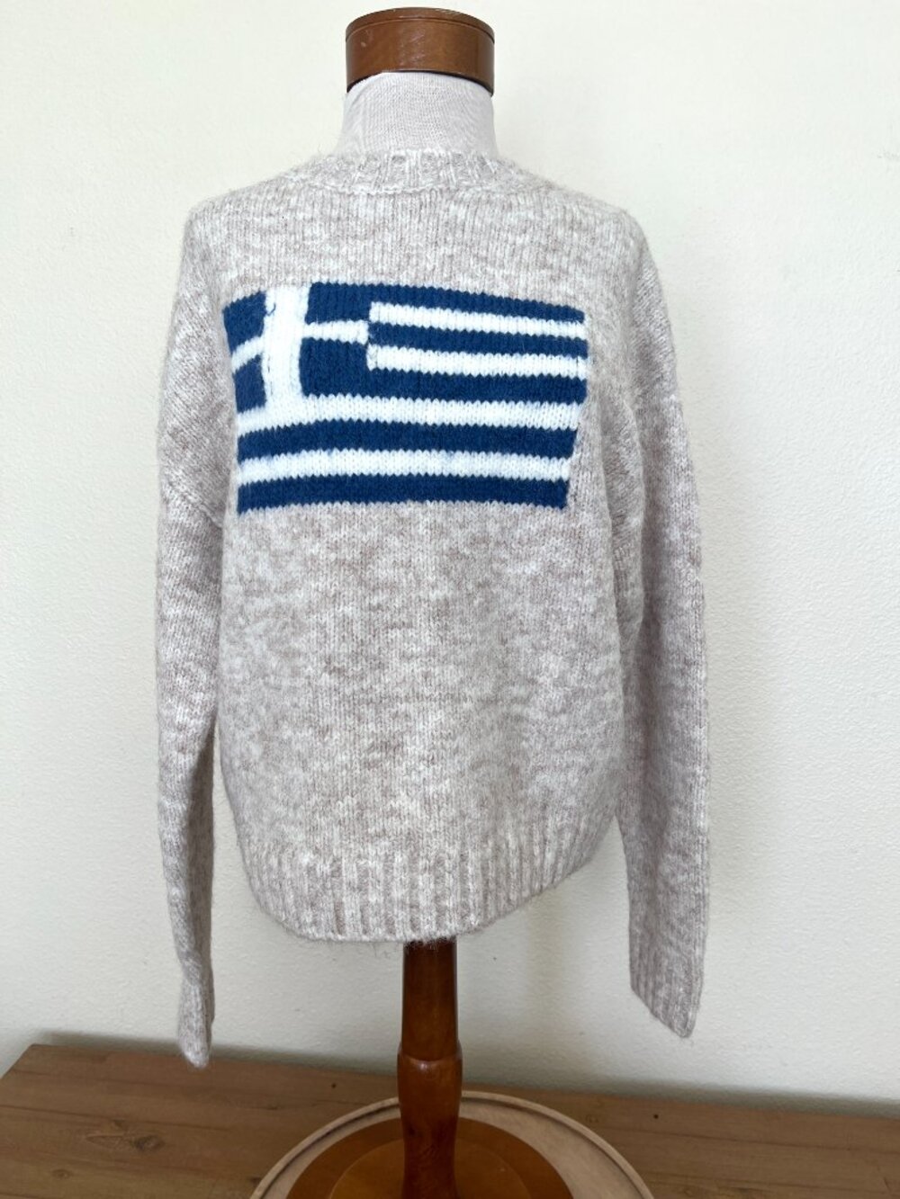 Greece Oversize Chunky Sweater - EDIKTED - Size XS